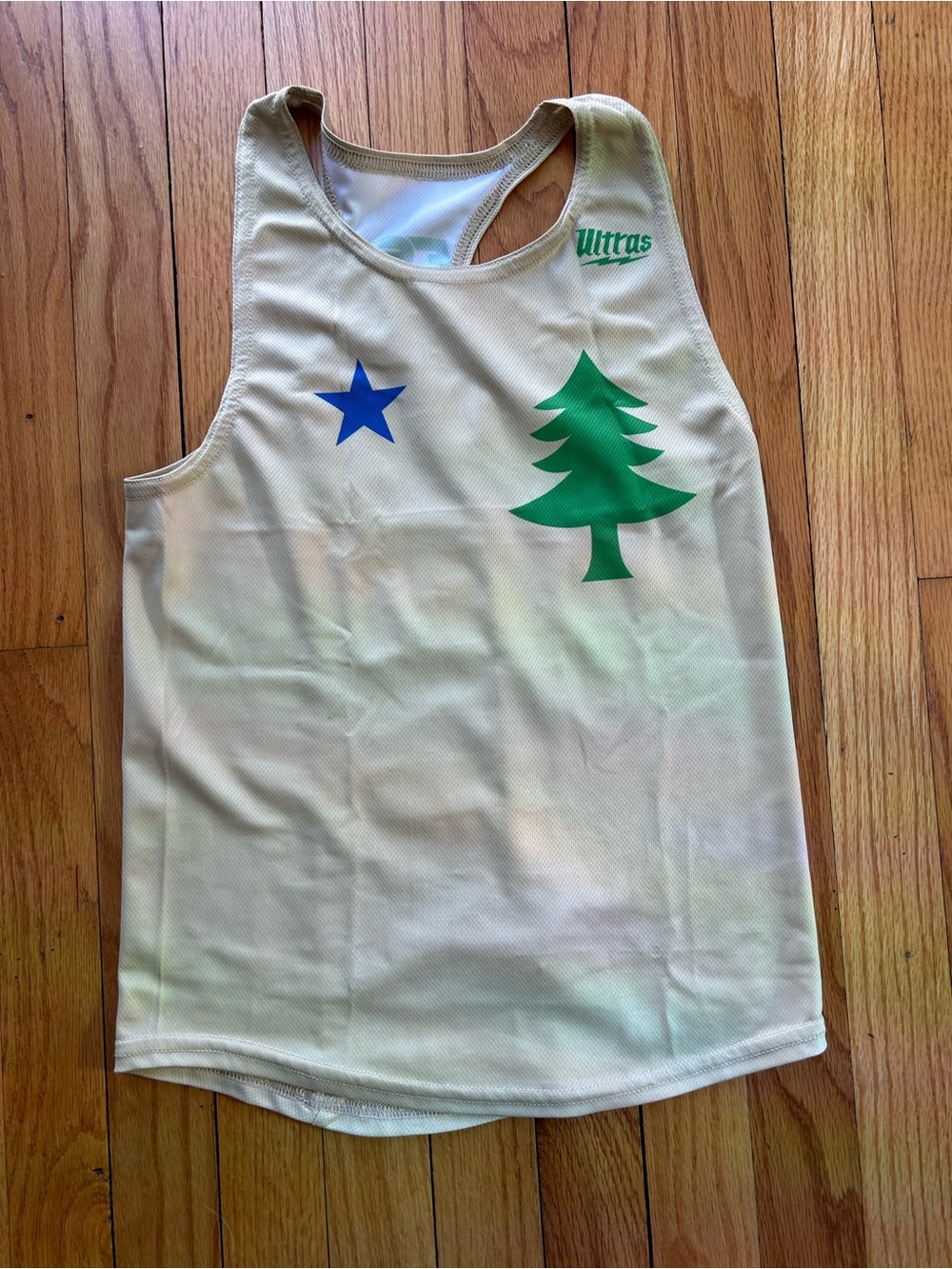 Running singlet - original Maine flag